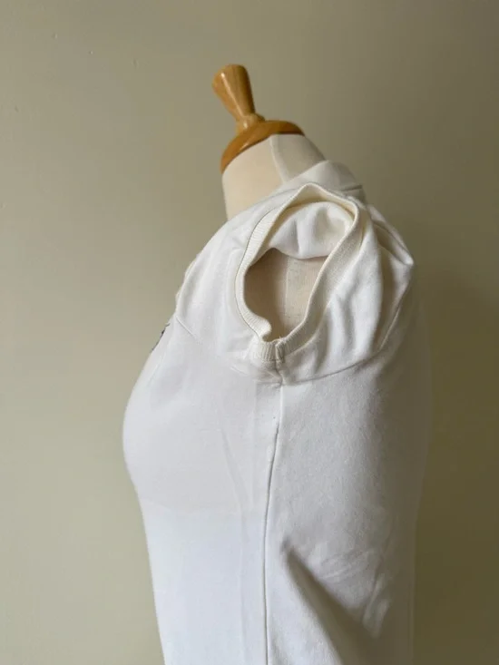 Ralph Lauren Sport White Polo Shirt Classic Fit Size M Y2K - Picture 4 of 8